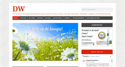 Desktop Screenshot of drogistenweekblad.nl