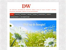 Tablet Screenshot of drogistenweekblad.nl